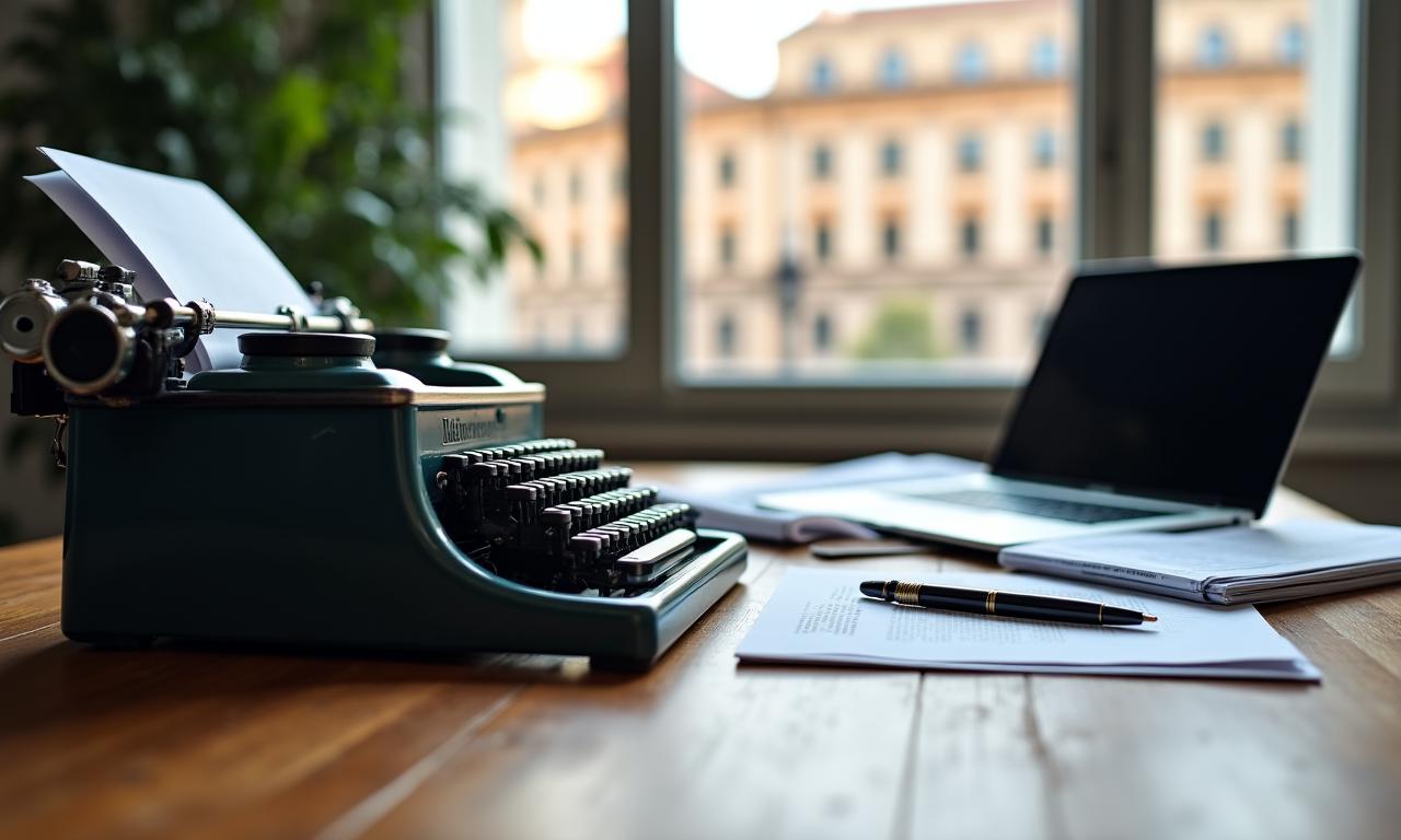 Redazione giornalistica moderna al lavoro